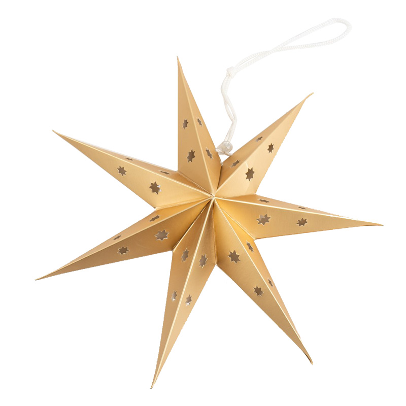 Grandes estrellas de papel colgantes